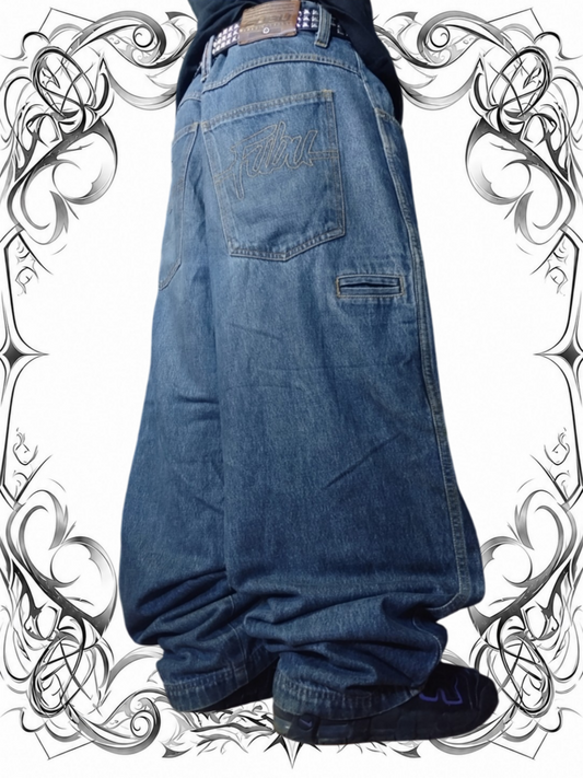 Fubu W38 Baggy Jeans Y2k HipHop Vintage