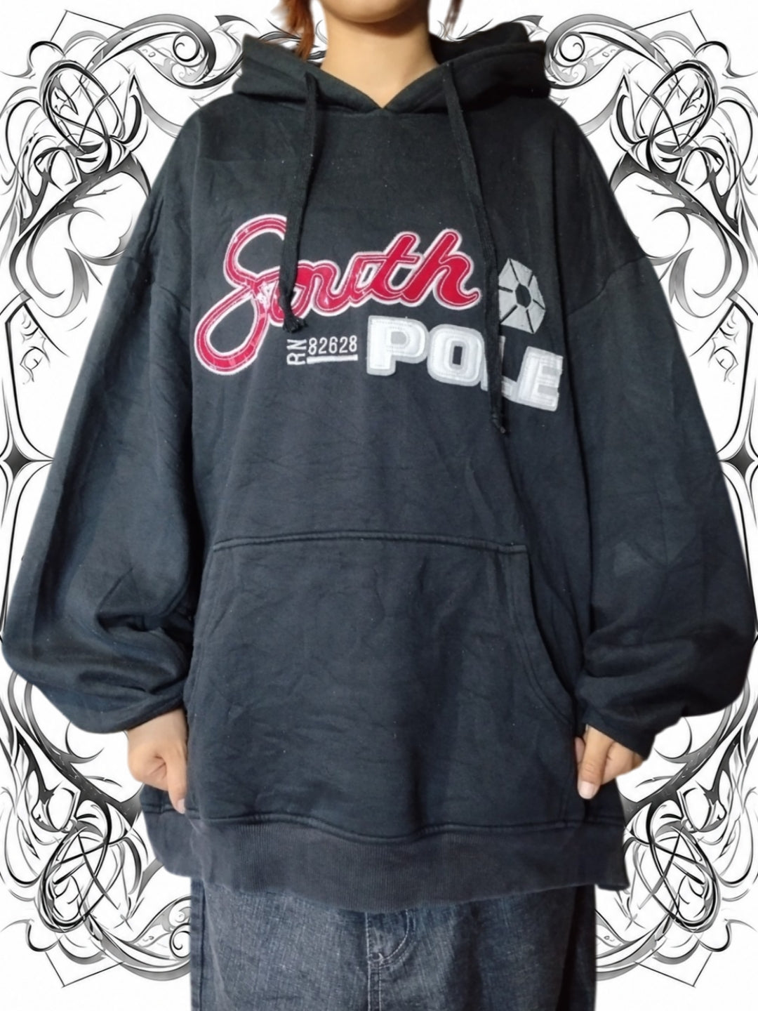 Southpole XXL Embroidered Y2k Vintage HipHop Hoodie