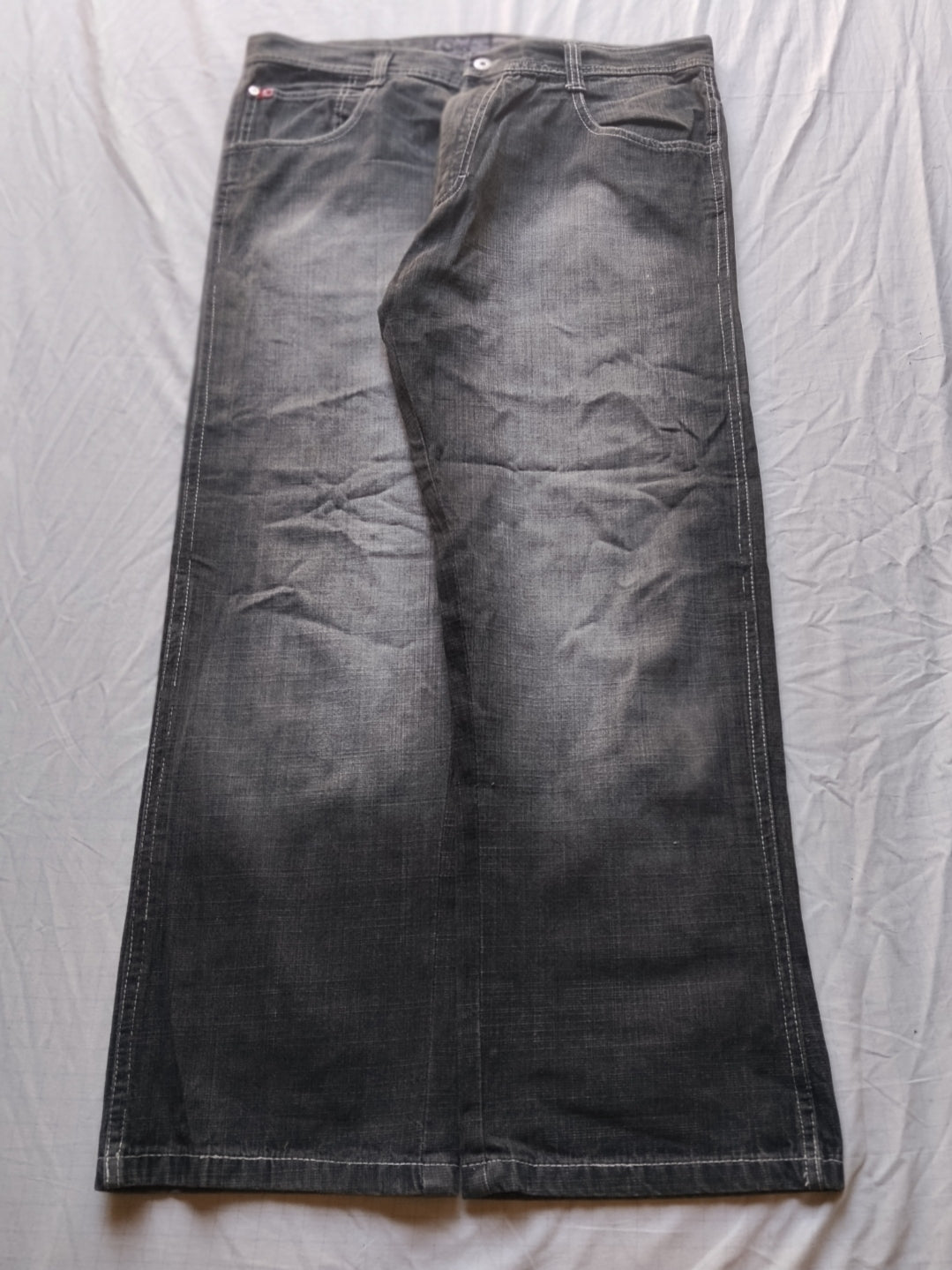 Southpole W38 Red Tab Og Baggy Jeans Y2k