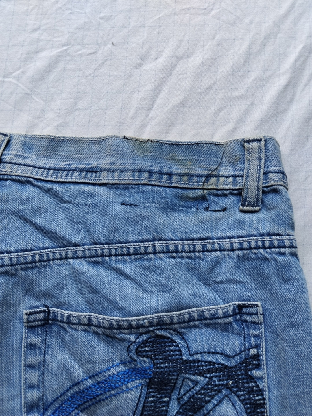 Southpole W40 Silver Tab Y2k Baggy Jorts