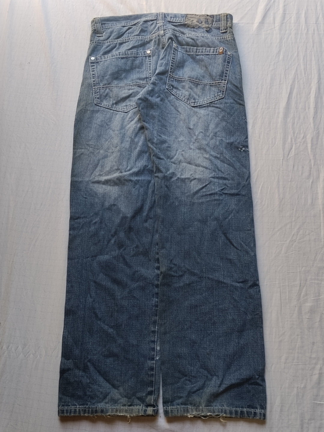 Southpole W34 Brown Tab Baggy Jeans Y2k Vintage