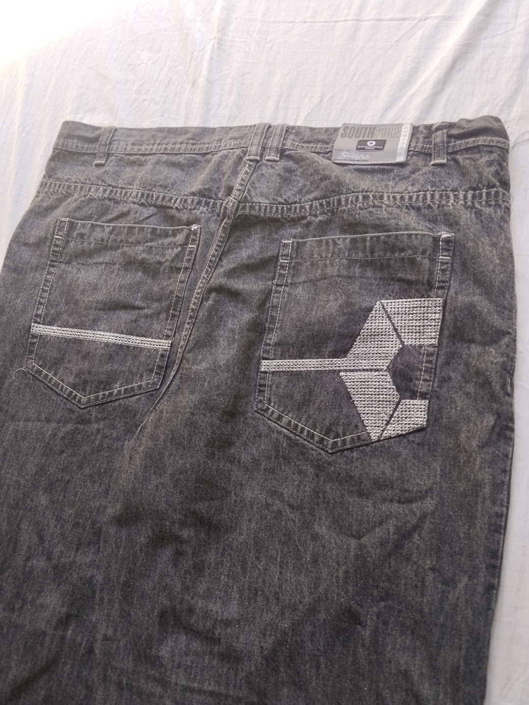 Southpole W50 Black Tab Baggy Jeans Y2k