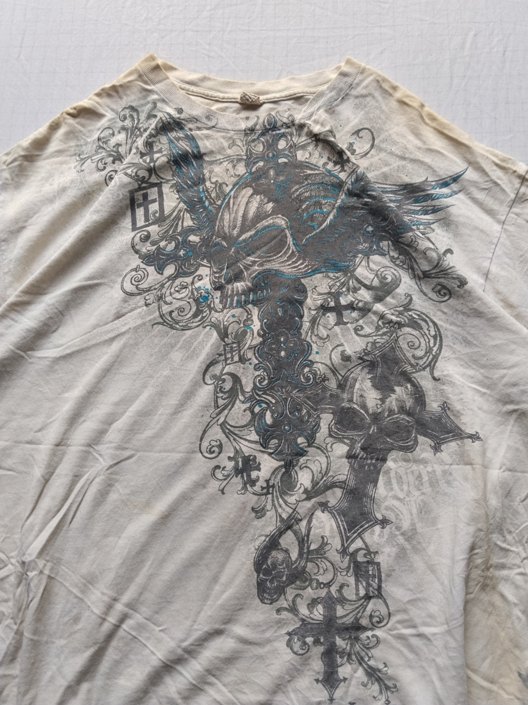 Skull Size L Vintage T-Shirt Y2k
