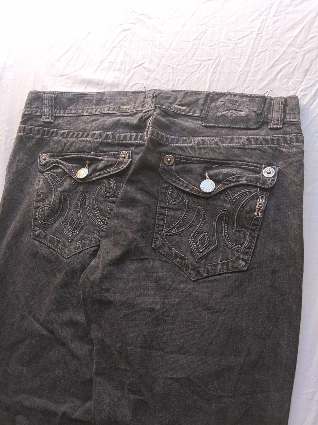 Mek Dnm W40 Bootcut Y2k Jeans Vintage
