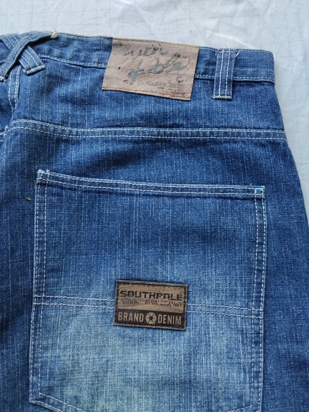 Southpole W38 Baggy Jeans Y2k Cargo Vintage