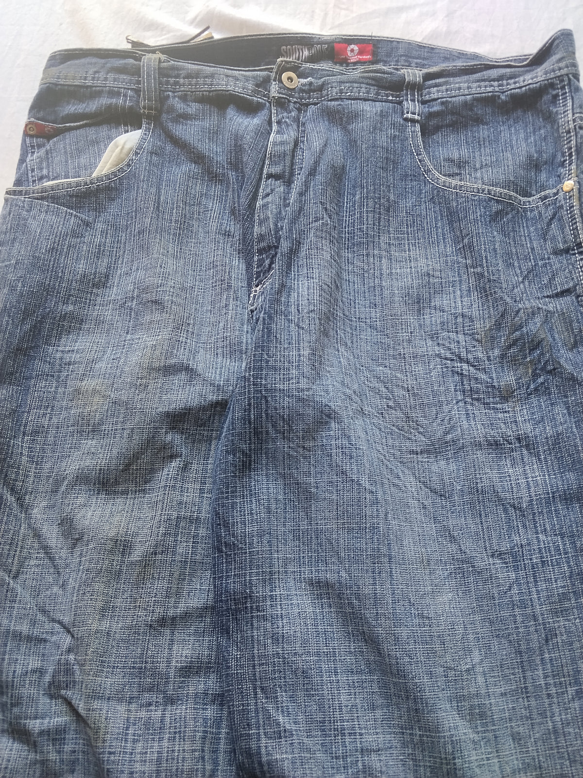 Southpole W42 Red Tab Baggy Jeans Y2k
