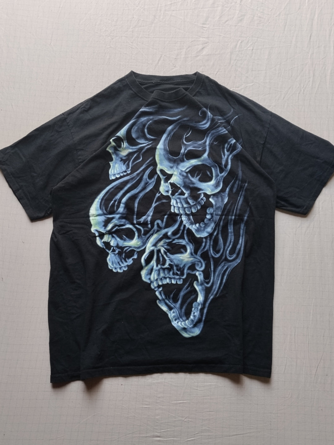 Unbranded L-XL Skull Vintage T-shirt