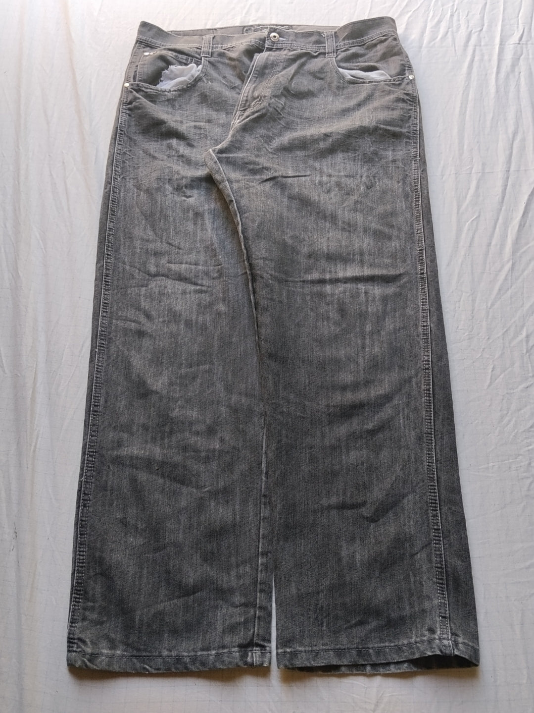 Southpole W40 Brown Tab Baggy Jeans Y2k