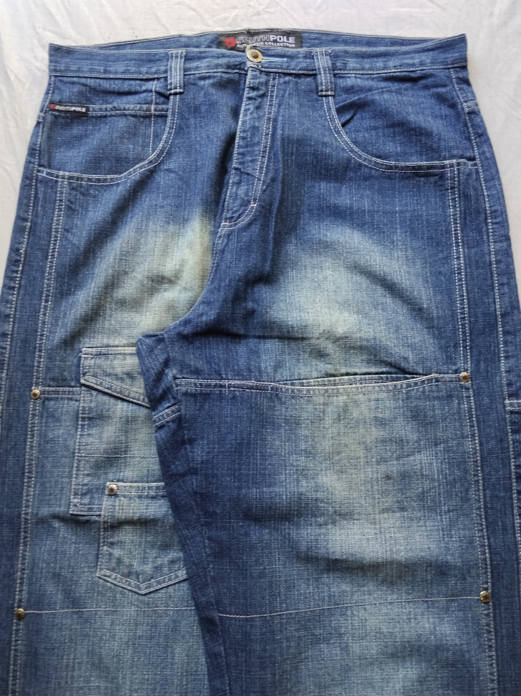 Southpole W38 Baggy Jeans Y2k Cargo Vintage