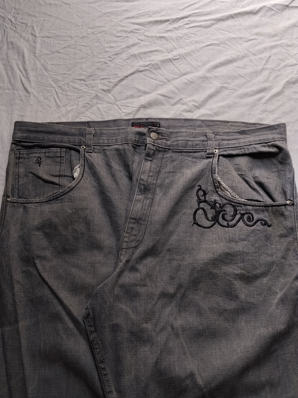 Red Ape W52 Baggy Jeans Y2k Wings Grail