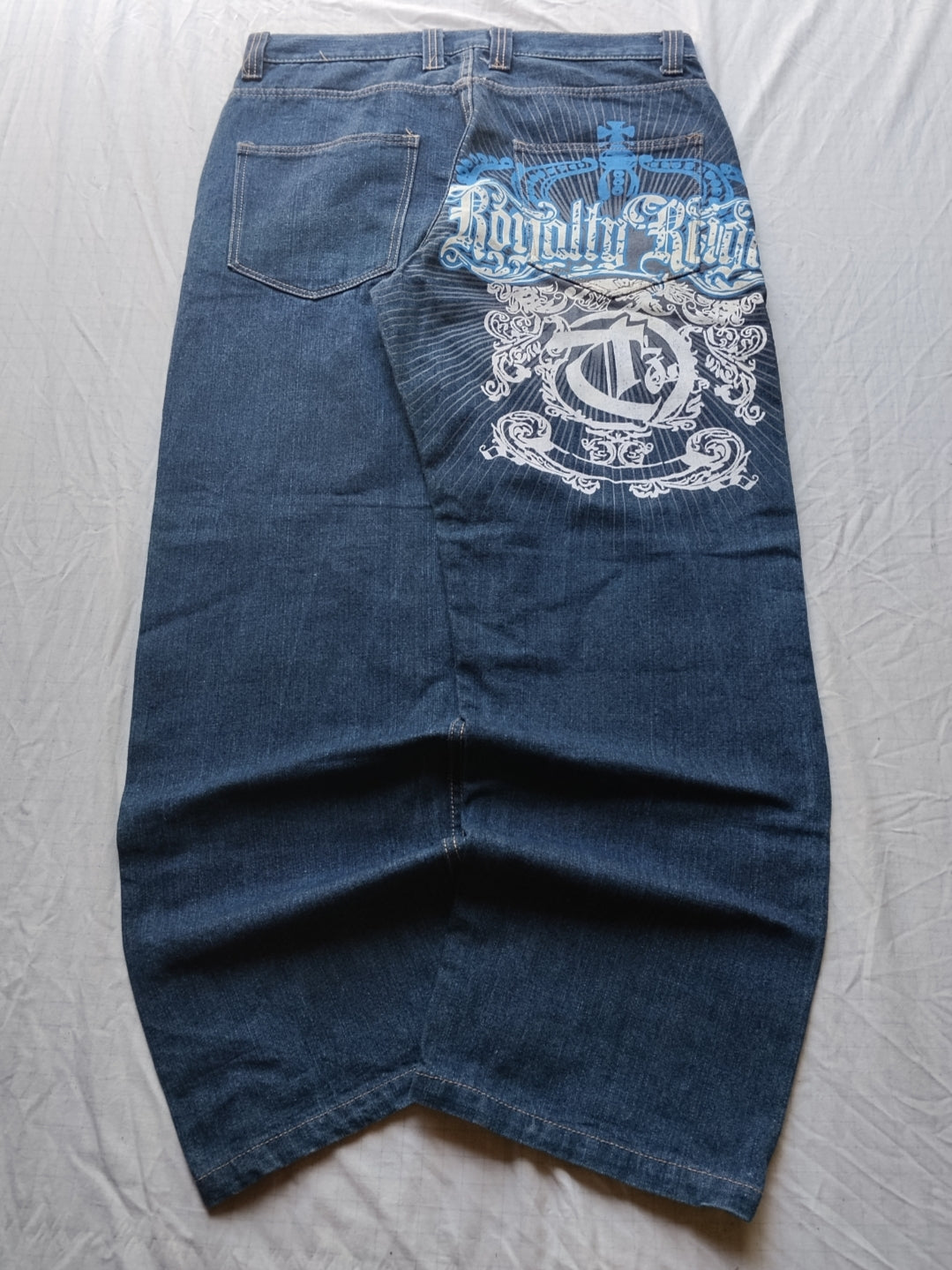 Townz W34 Baggy Jeans Y2k Vintage Graphic