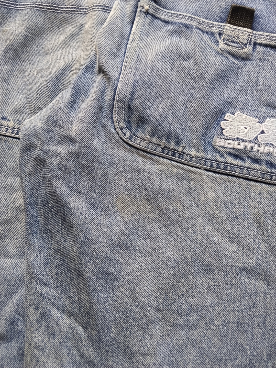 Southpole W33 Japanese Kanji Baggy Jeans Y2k Vintahe