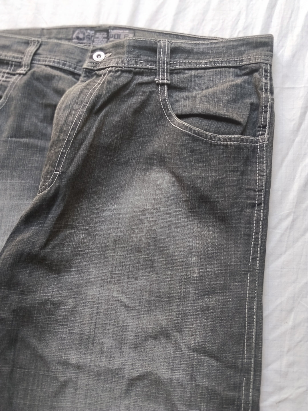 Southpole W38 Red Tab Og Baggy Jeans Y2k