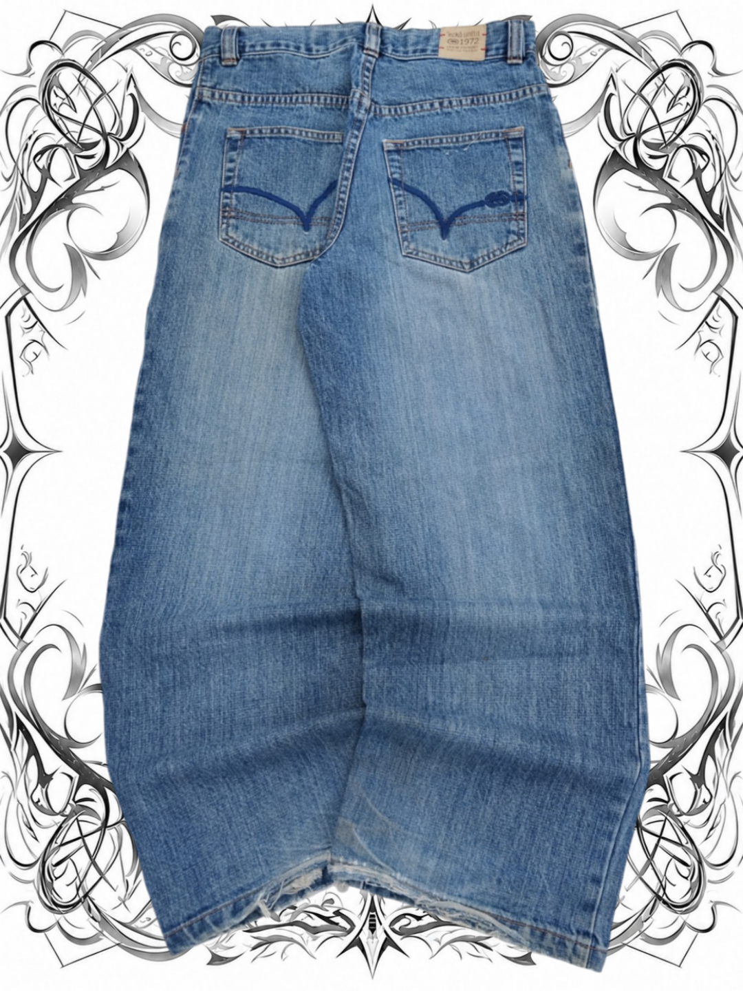 Ecko Unltd W29 Baggy Jeans Y2k Vintage