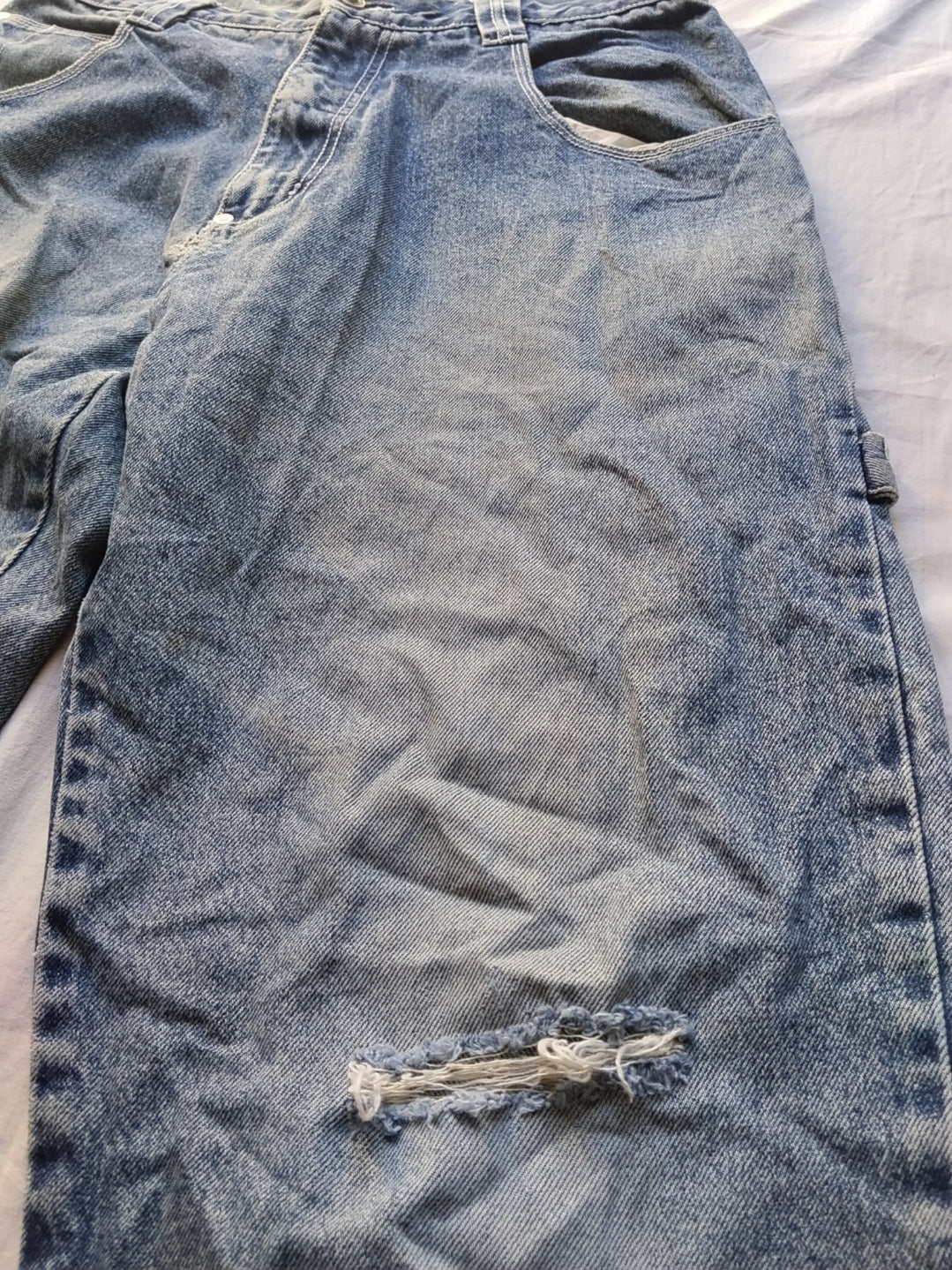 Southpole W33 Japanese Kanji Baggy Jeans Y2k Vintahe