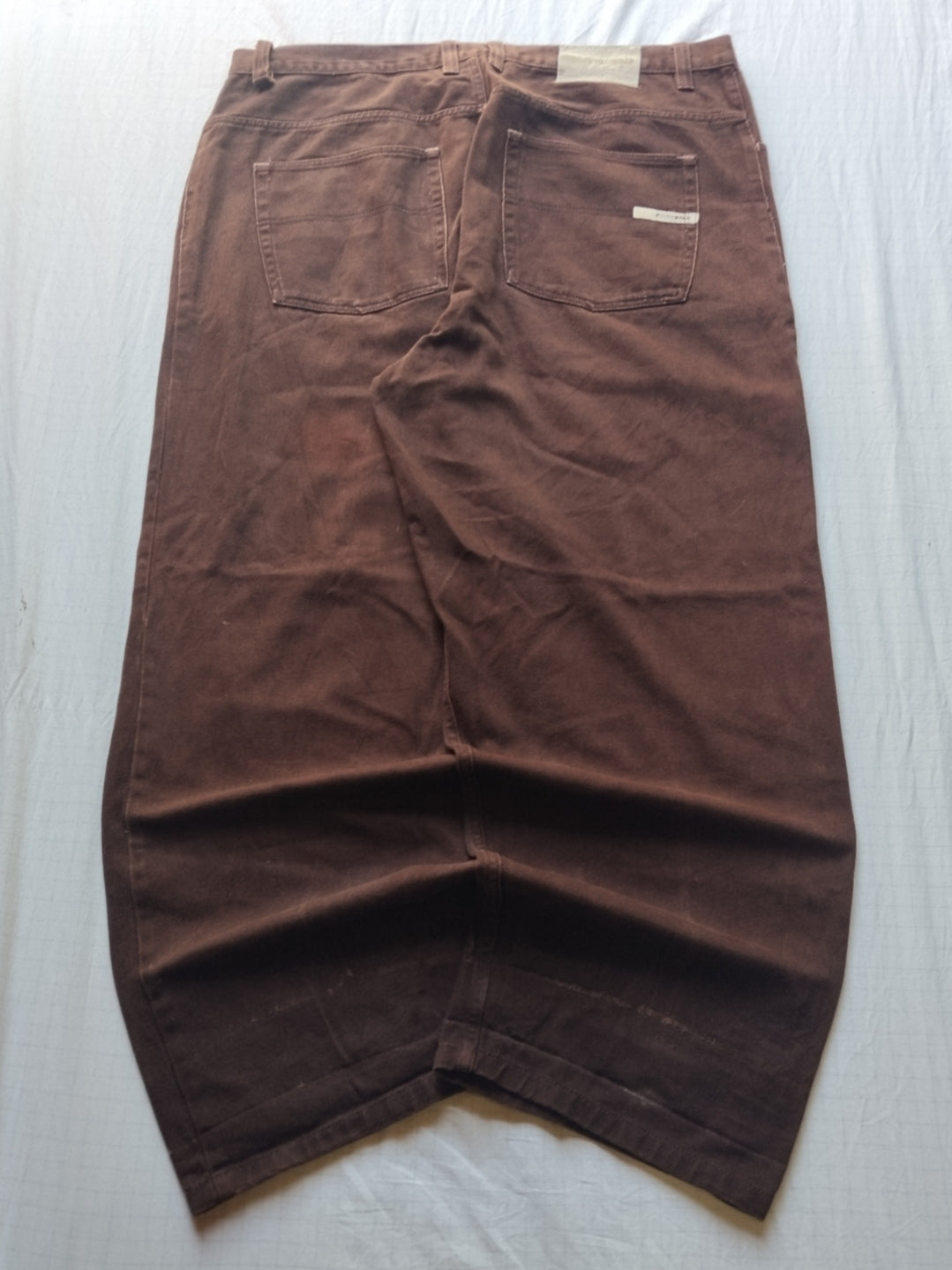 Southpole W42 Brown Baggy Jeans Y2k Authentic Collection