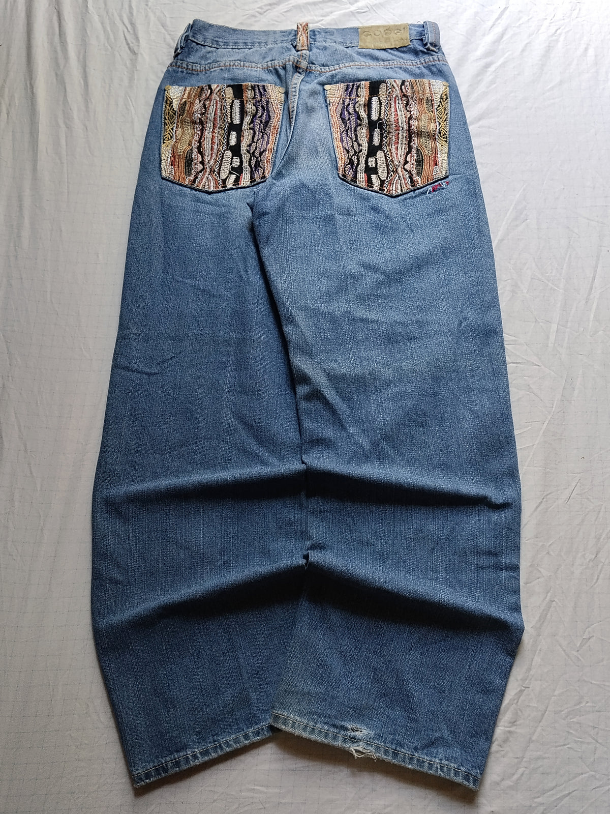 Coogi W32 Baggy Jeans Y2k Embroidered Vintage