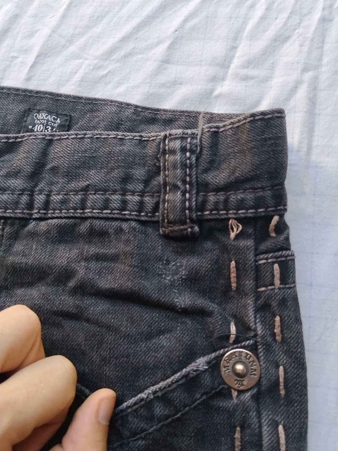 Mek Dnm W40 Bootcut Y2k Jeans Vintage