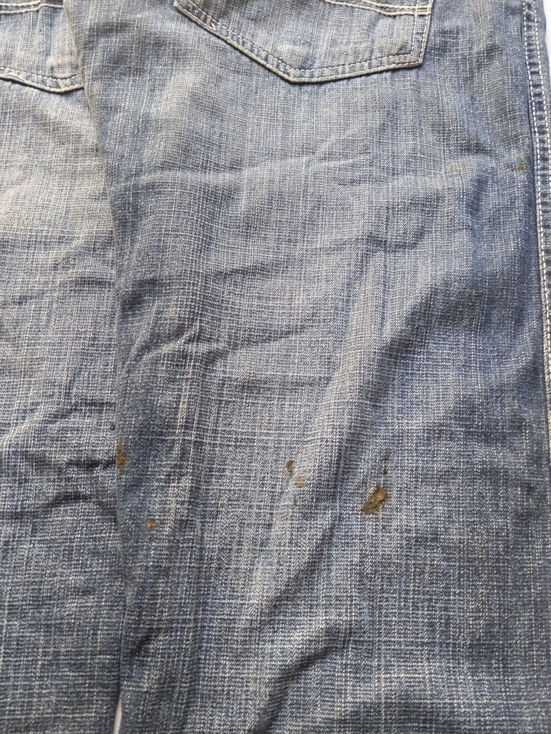 Southpole W38 Brown Tab Y2k Vintage Baggy Jeans