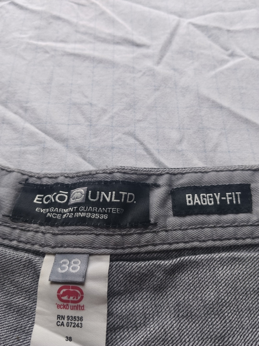 Ecko Unltd W38 Graffiti Baggy Jeans Y2k