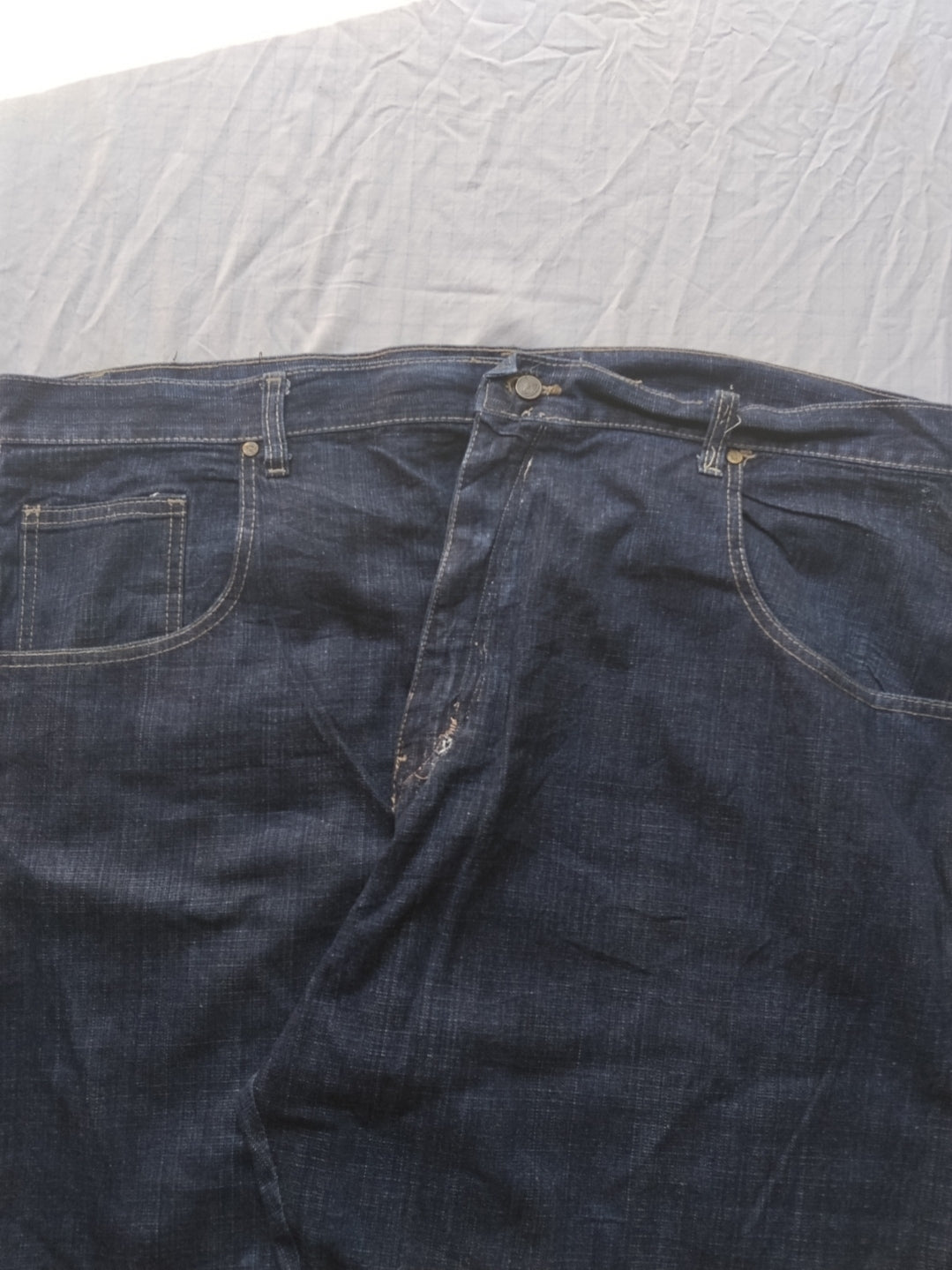 Corcked W48 Baggy Jeans Y2k Embroidered