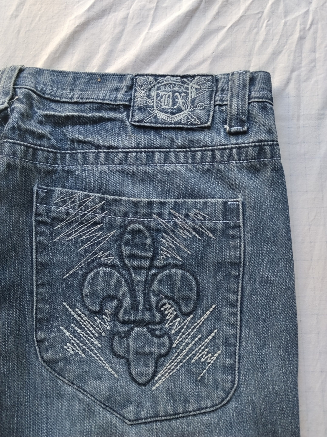 Brooklyn Xpress W40 Baggy Jeans Y2k