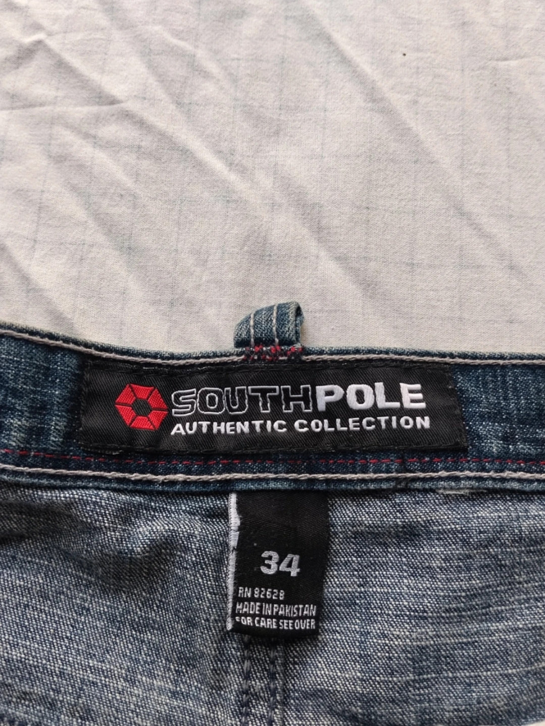 Southpole W34 No Tab Baggy Jeans Vintage Y2k