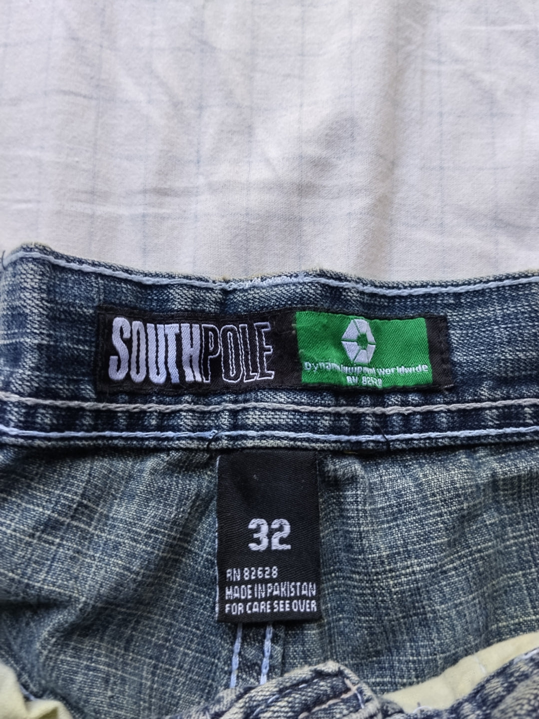 Southpole W32 Green Tab Baggy Jeans Og